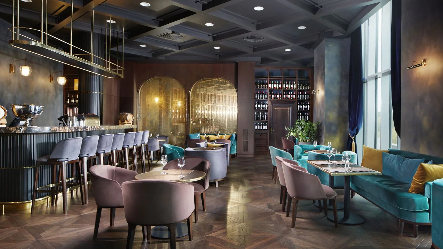 Minsk Marriott yeme, içme ve ortak alan